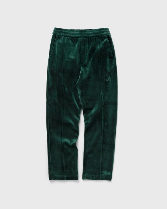 Black Tape Pintuck Pants Green