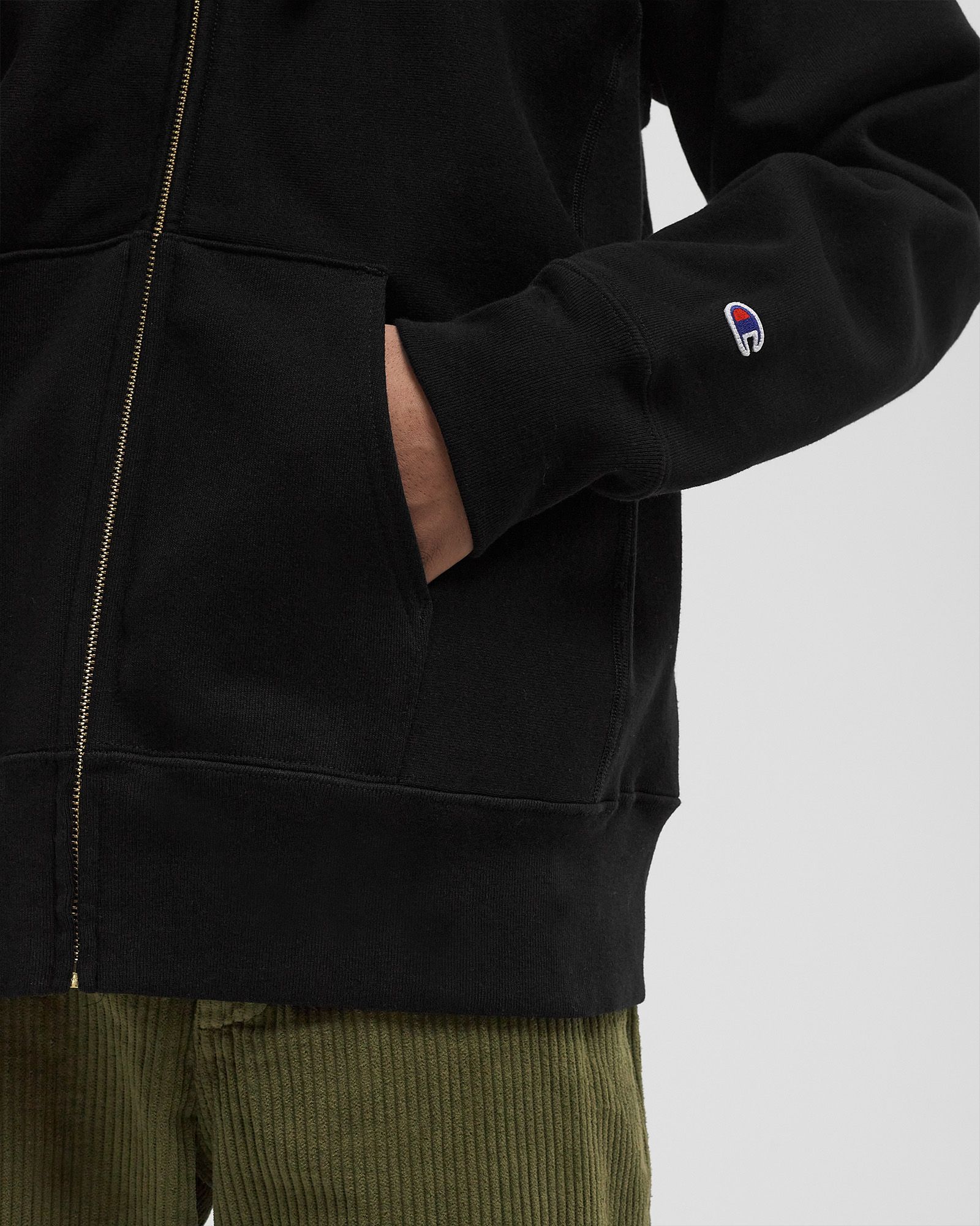 Full Zip Hoodie Sweatshirt Made in USA