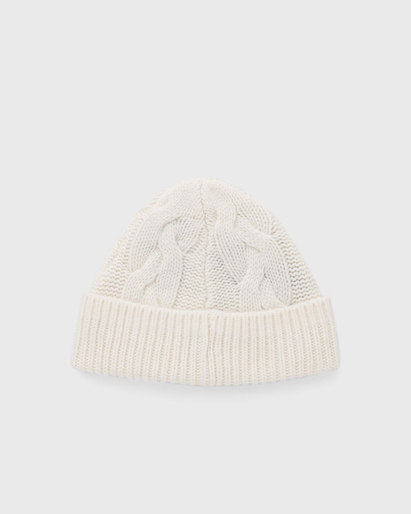 LAMBSWOOL CABLE BEANIE