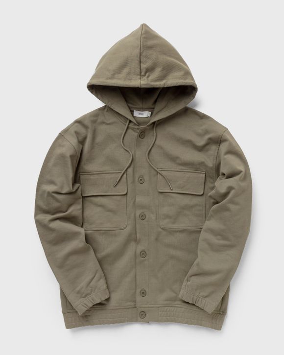 hooded sweat jacket