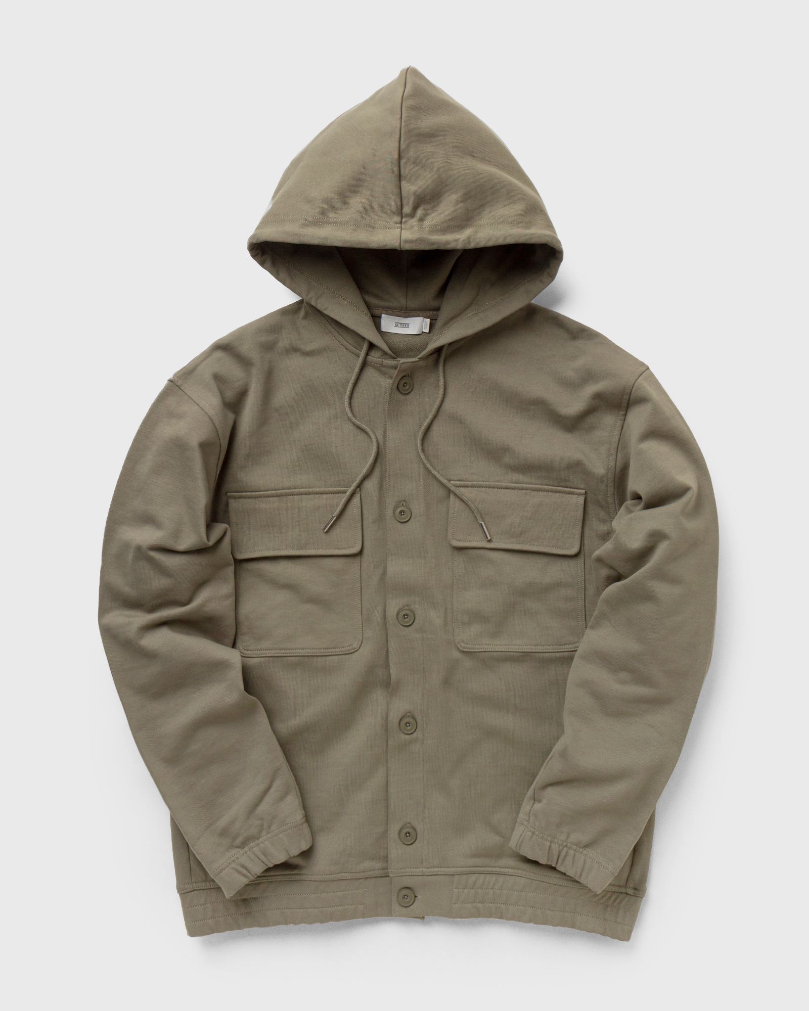 hooded sweat jacket
