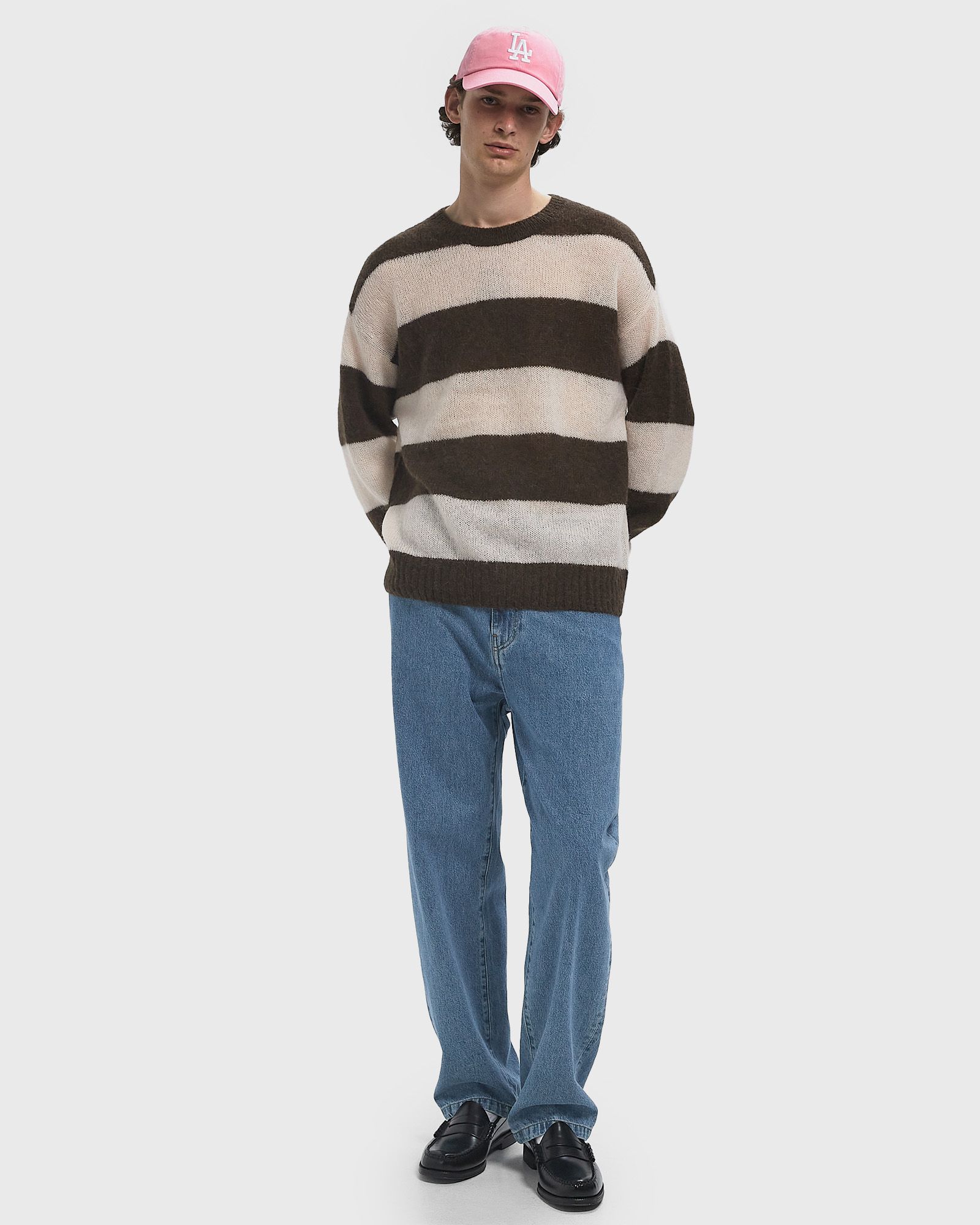 STRIPE CREWNECK JUMPER