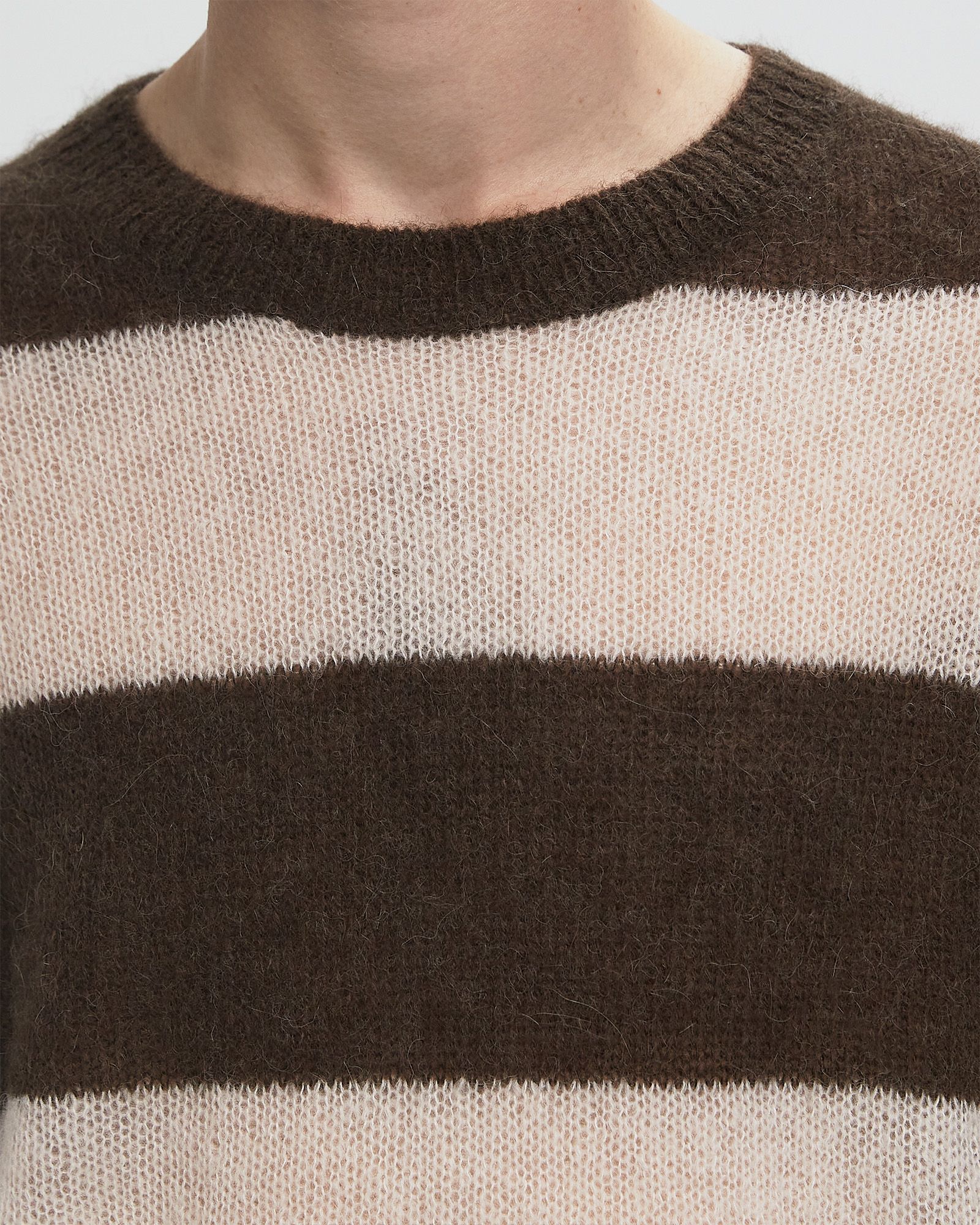 STRIPE CREWNECK JUMPER
