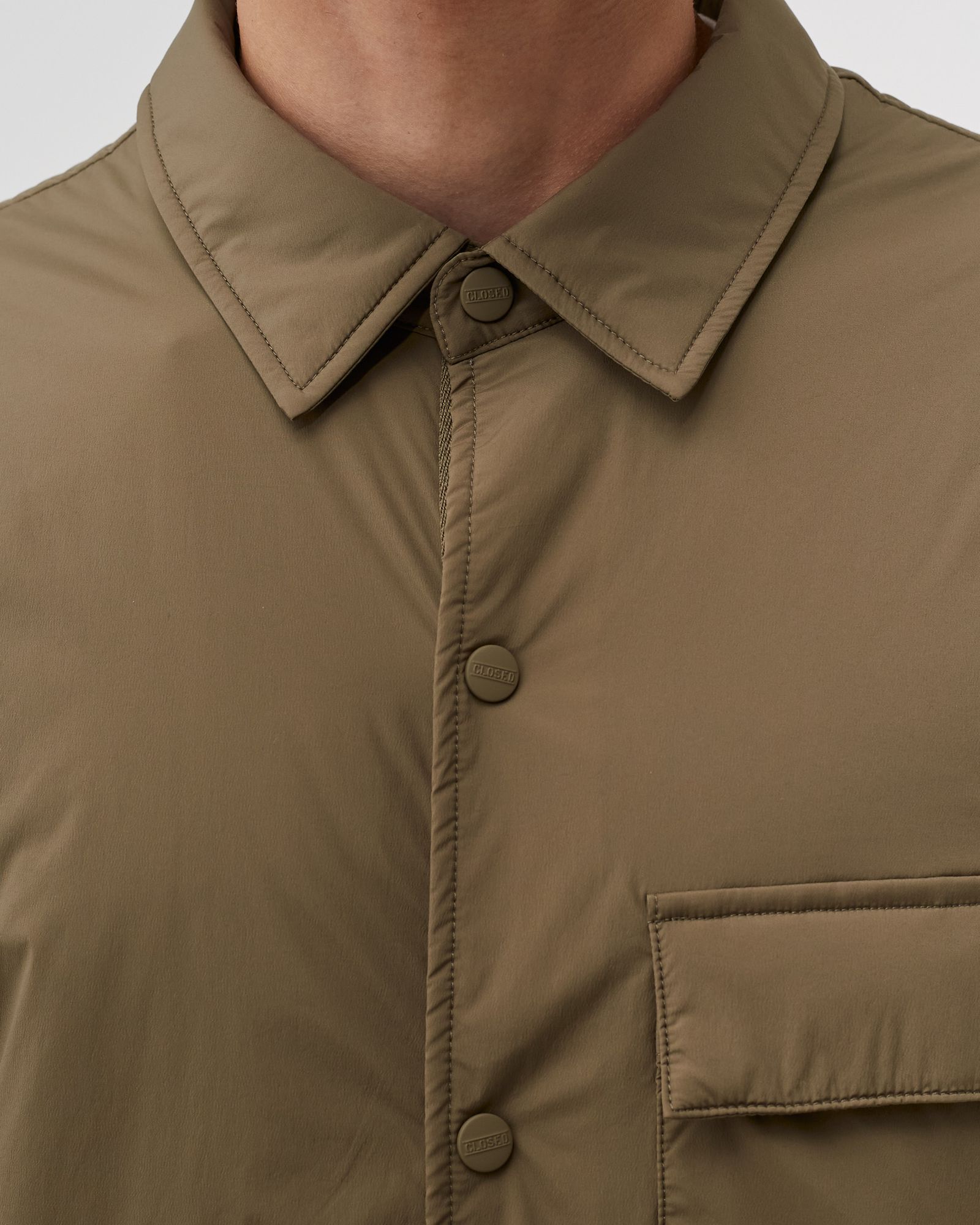 PADDED SHIRT JACKET