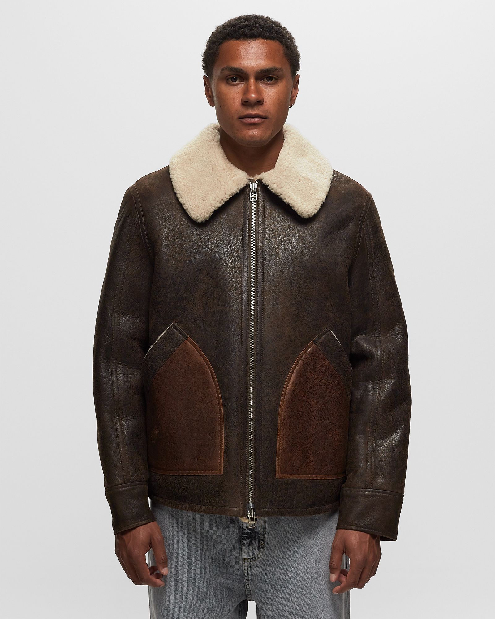 PILOT SHEARLING BOMBER