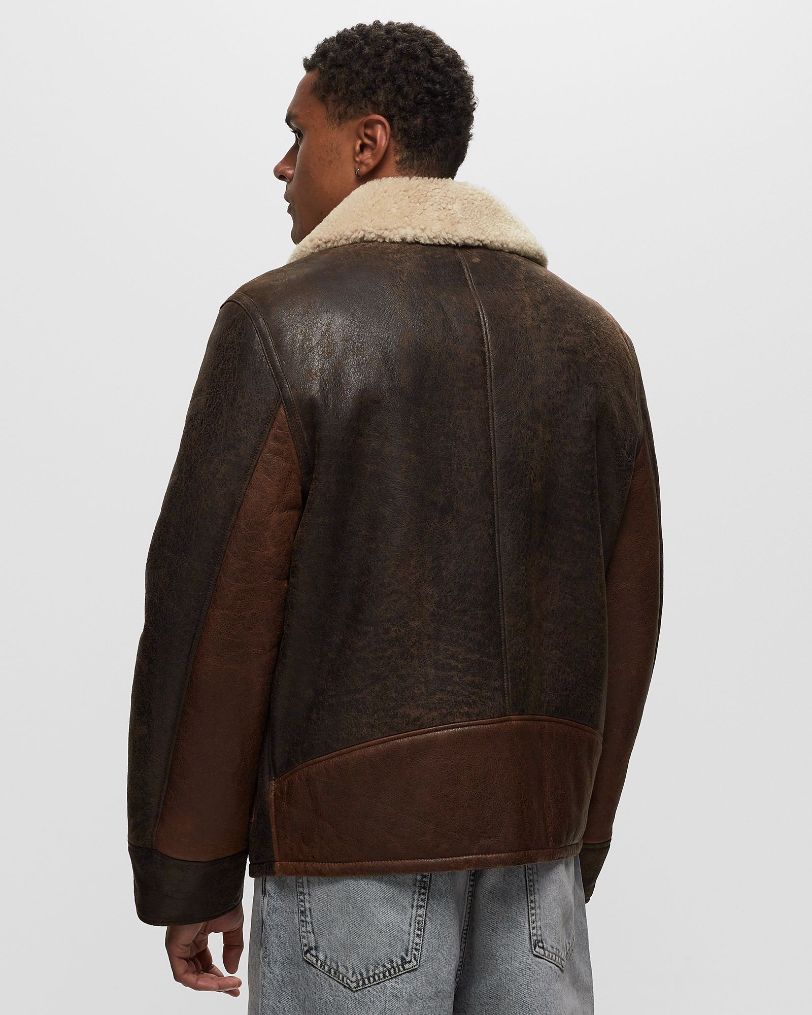 PILOT SHEARLING BOMBER