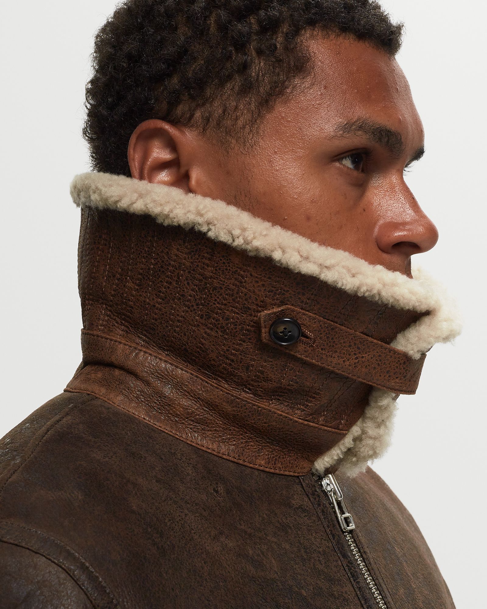 PILOT SHEARLING BOMBER