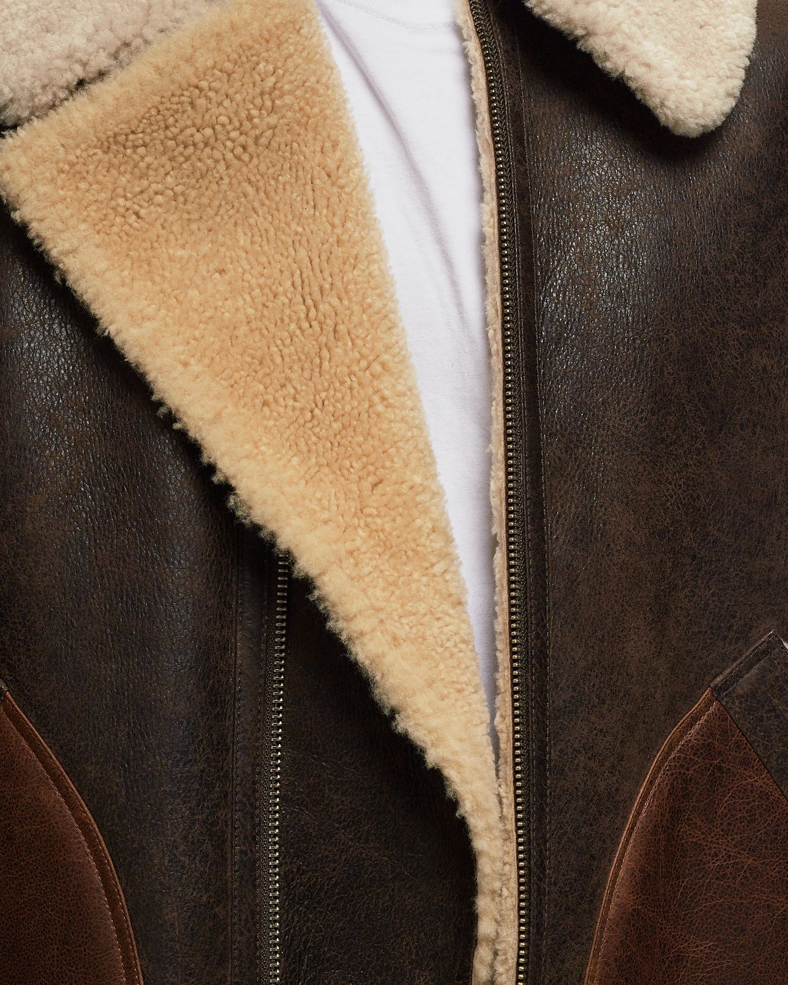 PILOT SHEARLING BOMBER