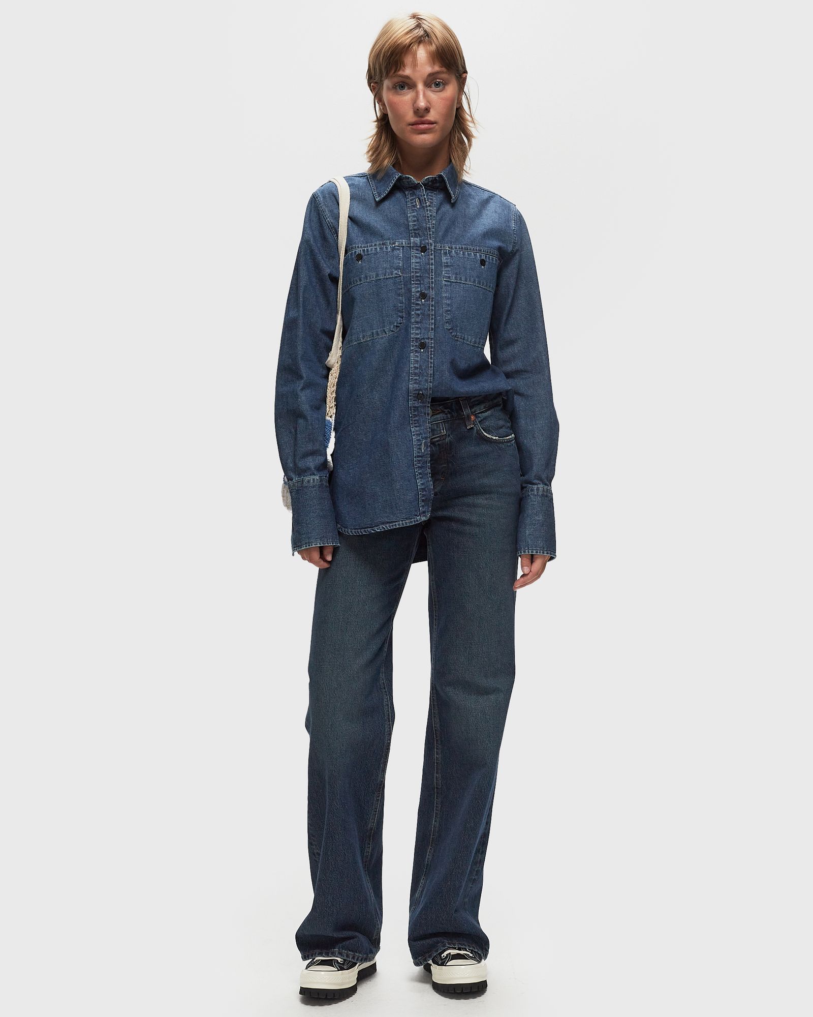 FITTED UTILITY SHIRT