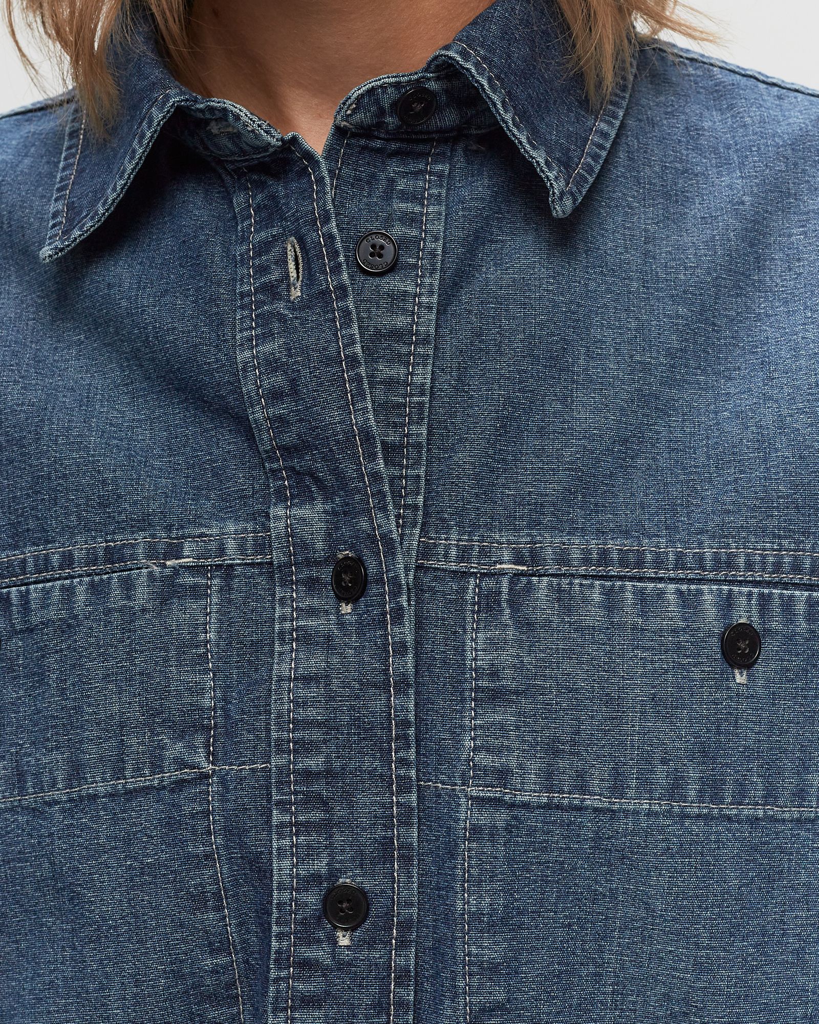 FITTED UTILITY SHIRT