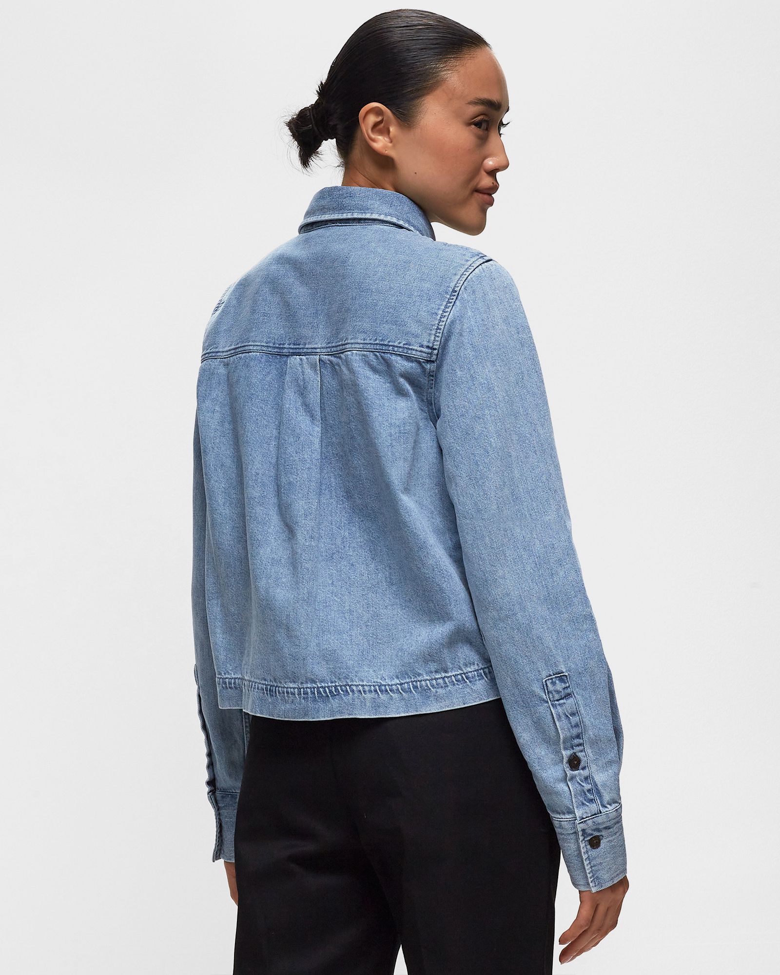 CROPPED CLASSIC SHIRT