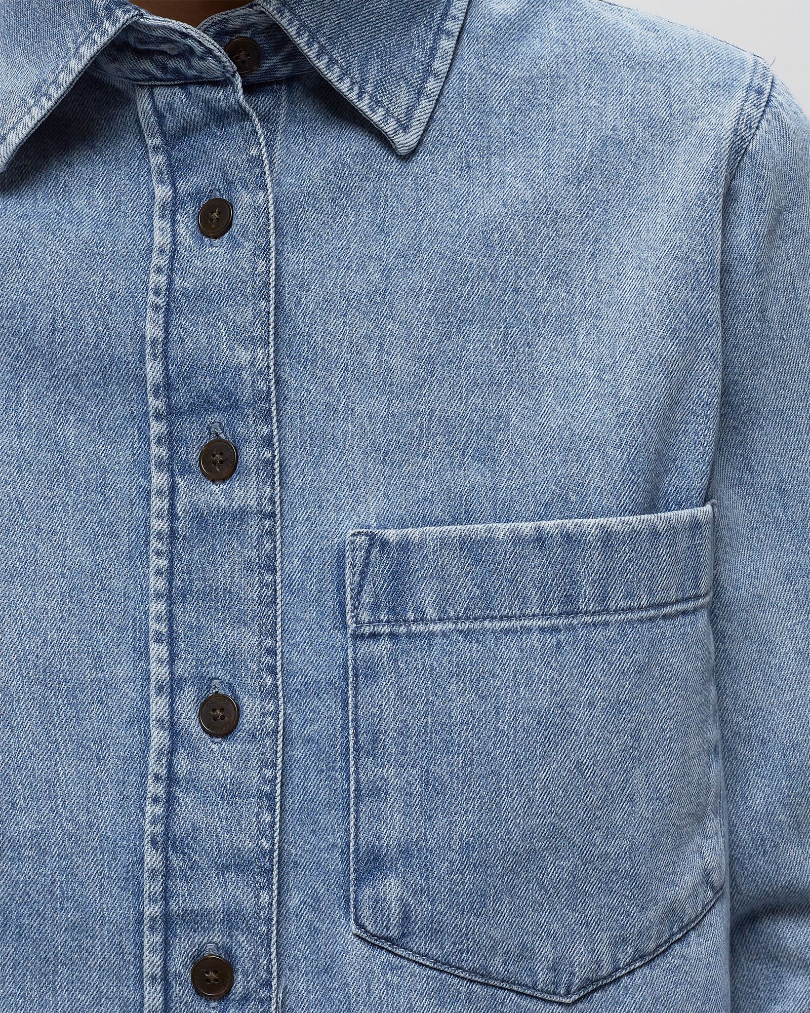 CROPPED CLASSIC SHIRT