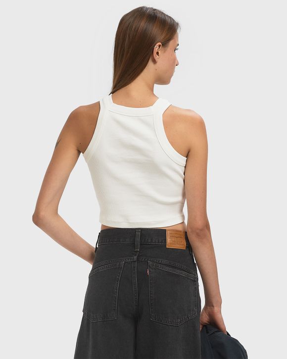CROPPED RACER TANK