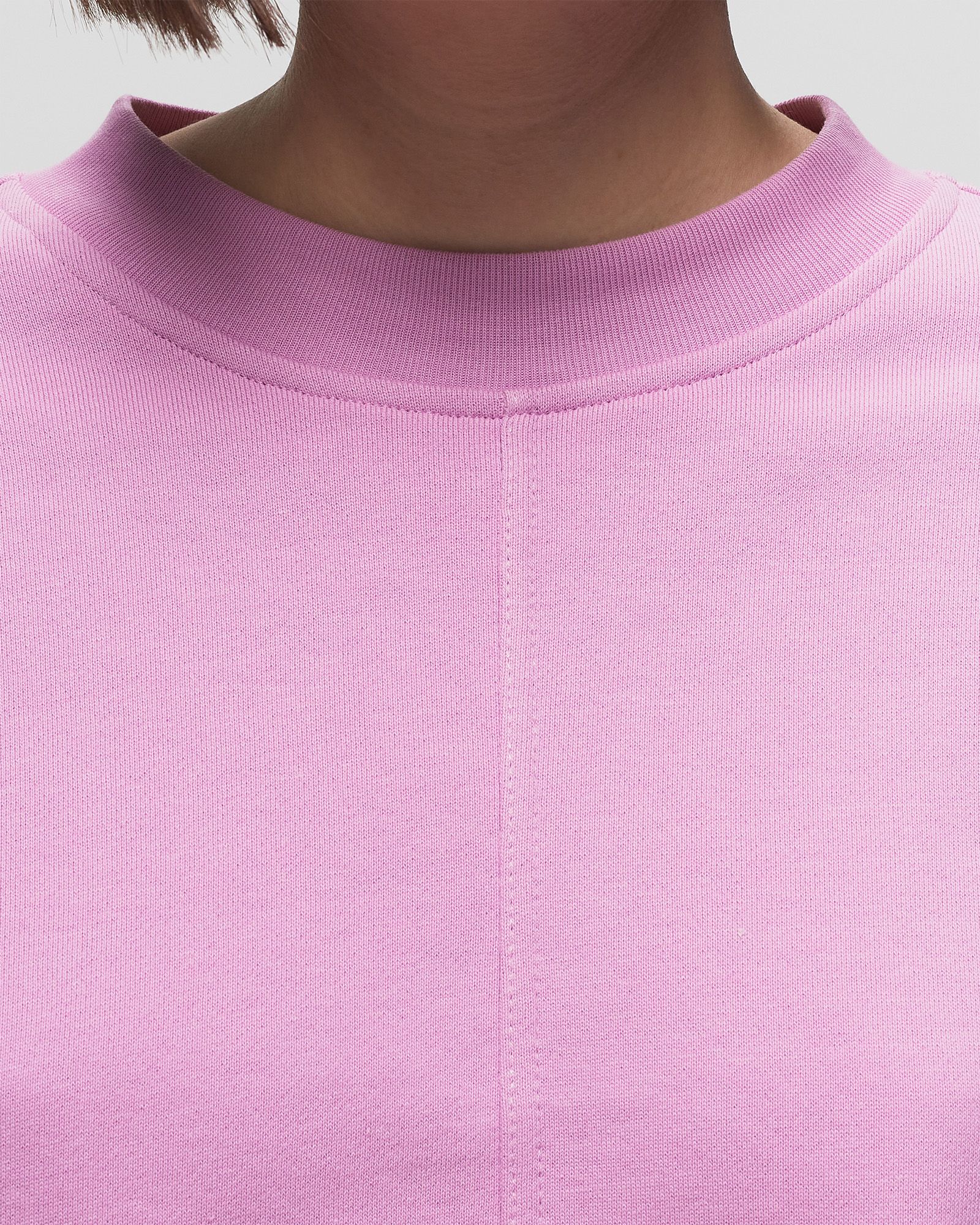 CROPPED CREW NECK
