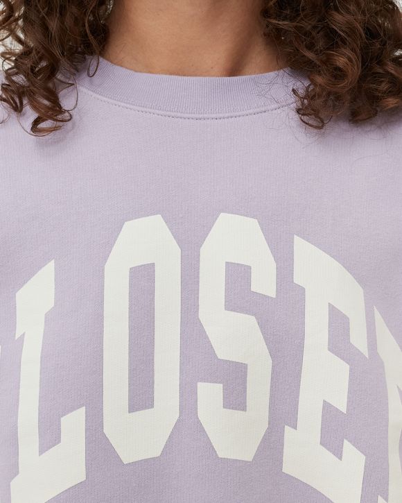 WMNS CREWNECK SWEATSHIRT PRINTED
