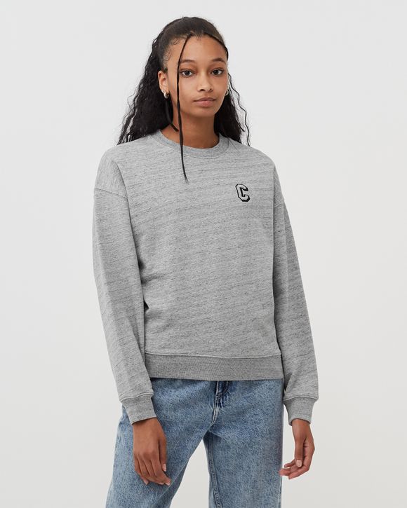 WMNS EMBROIDERED CREWNECK