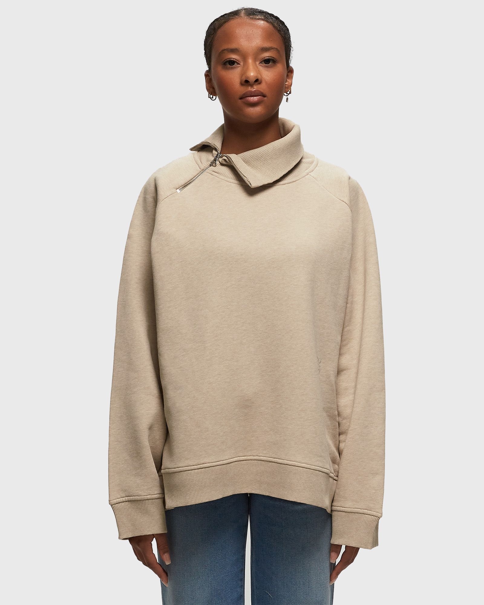 SIDE ZIP SWEATSHIRT