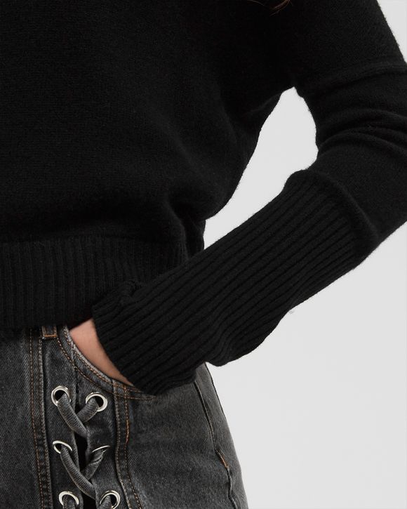 CREW NECK CROPPED