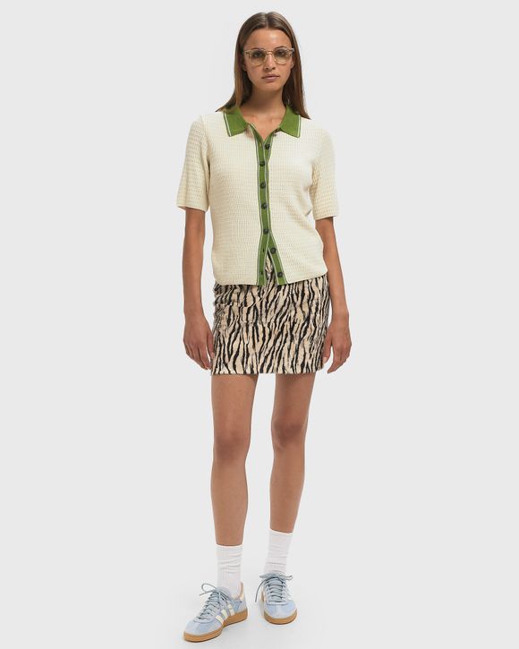 Thumbnail - SHORT SLEEVE POLO CARDIGAN