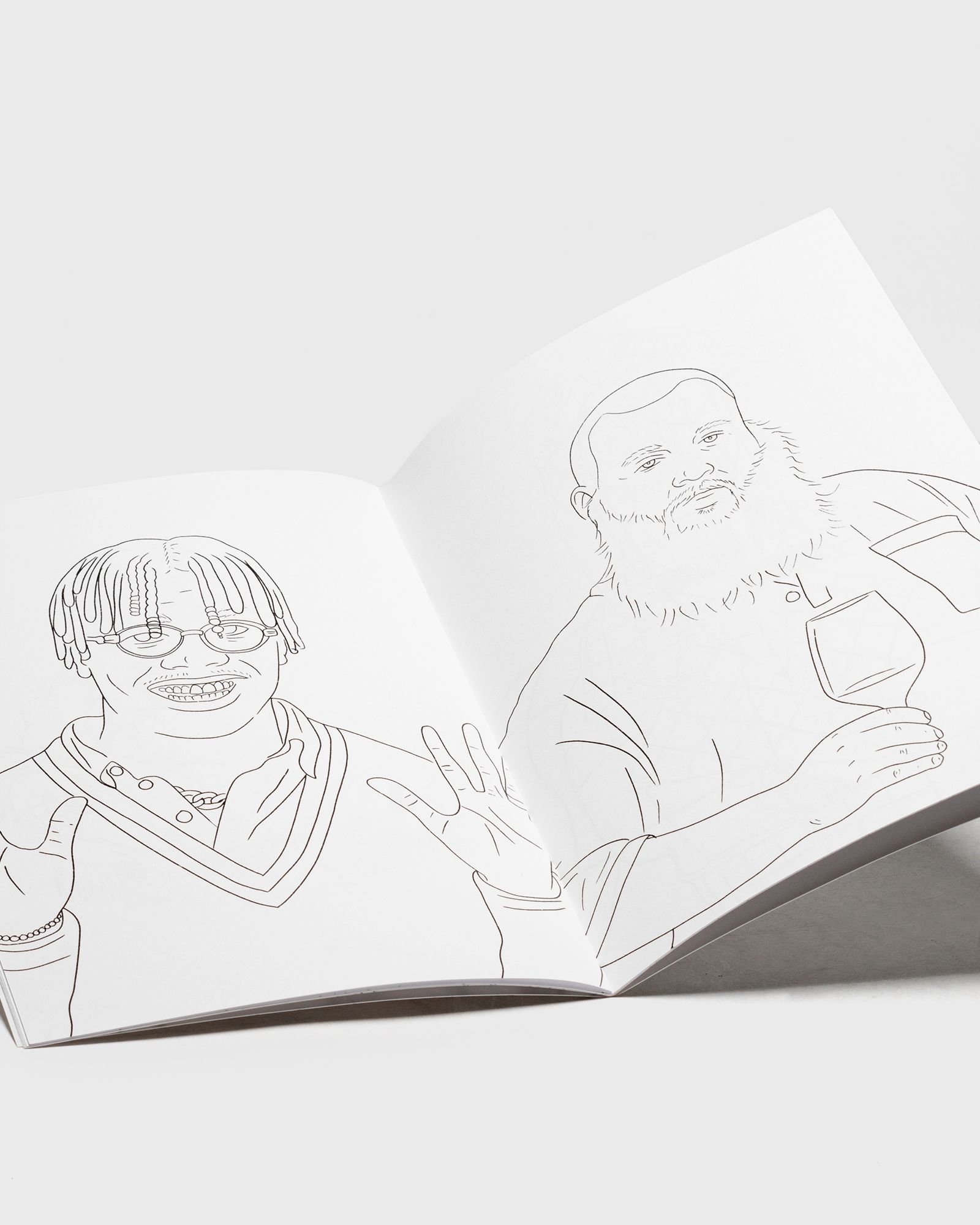 RAPPER STACKS A5 COLOURING BOOK