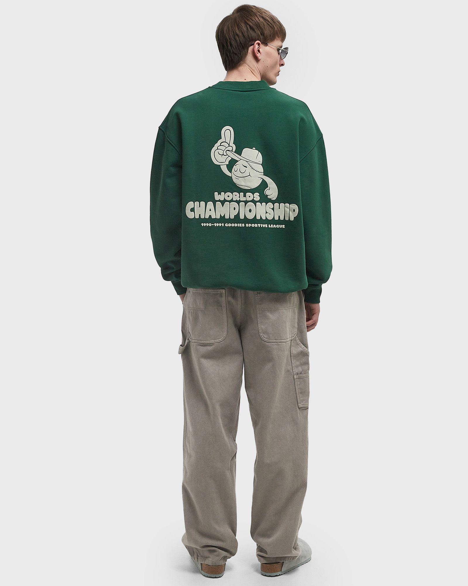 550G CHAMPIONSHIP GREEN CREWNECK