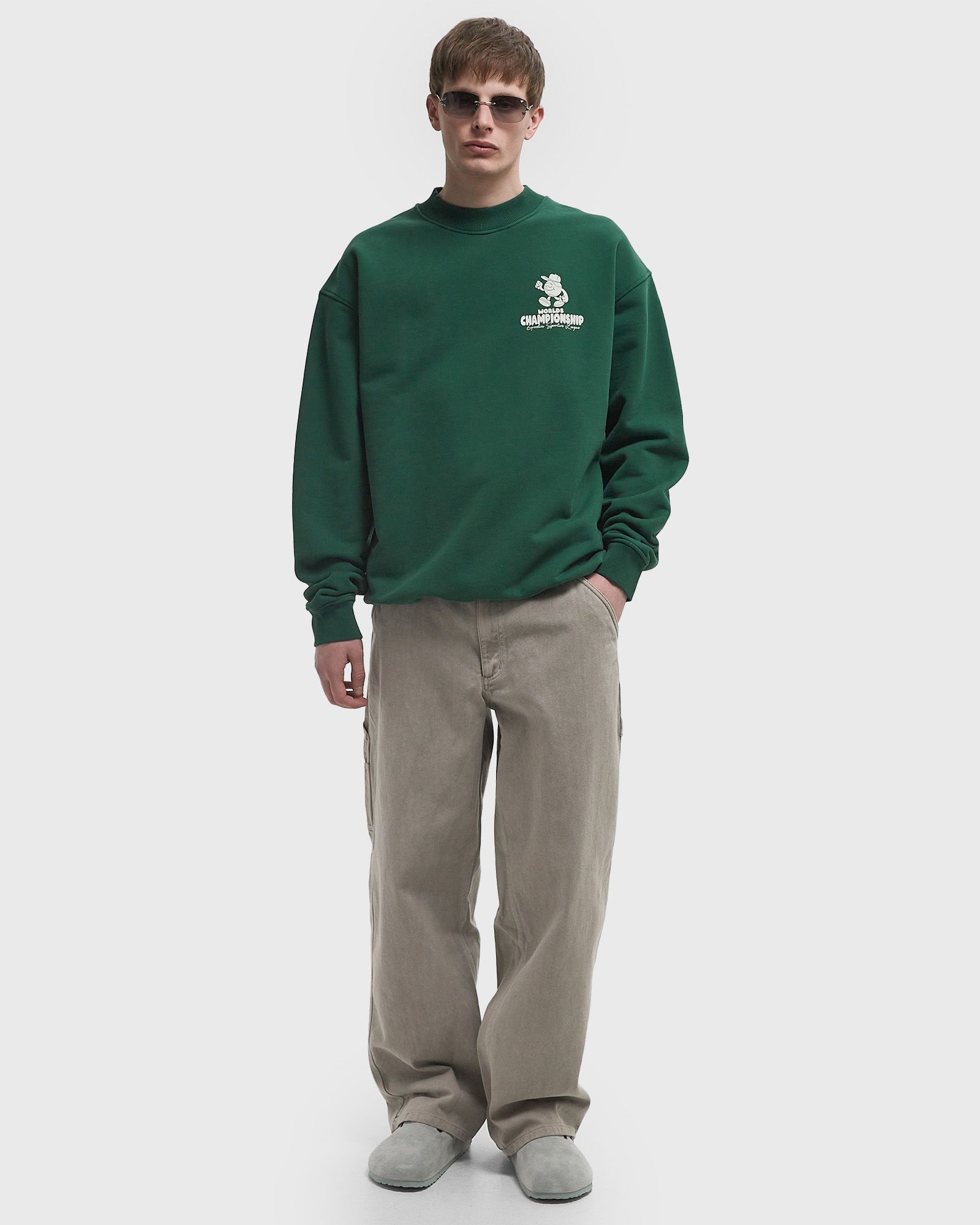550G CHAMPIONSHIP GREEN CREWNECK