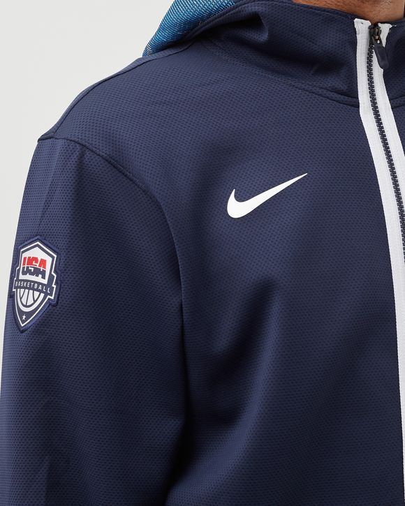 NIKE USA Basketball Therma Flex Showtime Hoodie Jacket White USA Sz 3XL