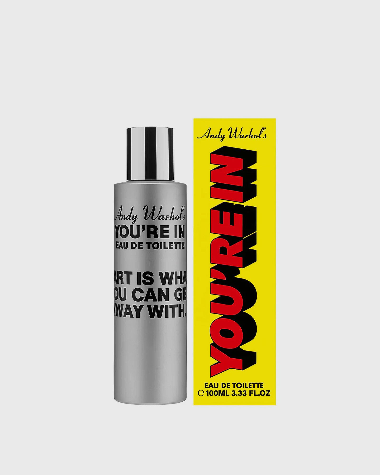 ANDY WARHOL: ART IS WHAT YOU CAN GET AWAY WITH 100 ml