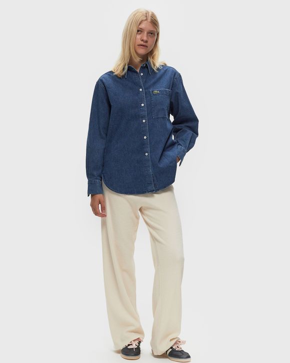 Lacoste denim shirt outlet
