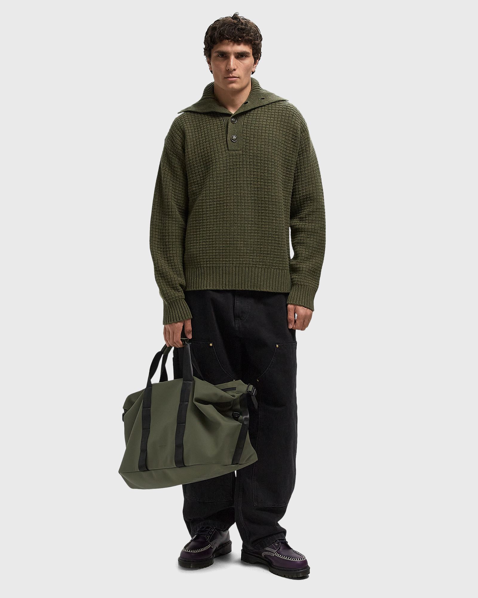 BLACK LABEL - WAFFLE STITCH VANISE MARL POLO