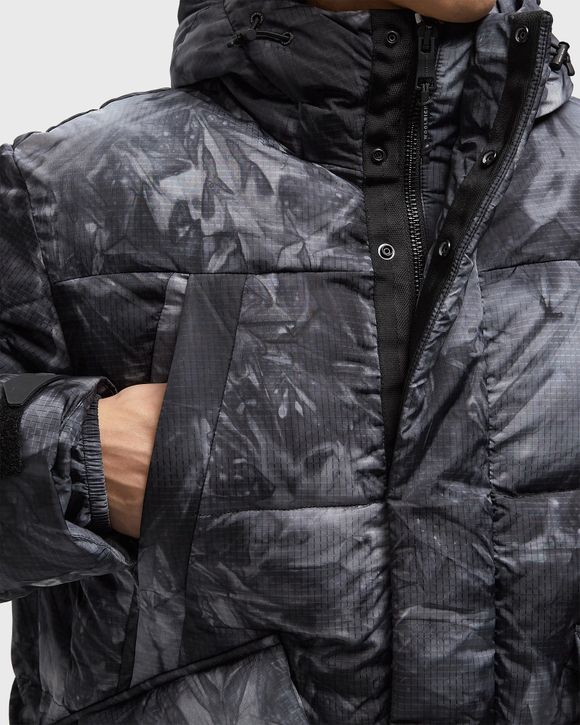 BLACK LABEL - TIE DYE DOWN MID LENGTH PUFFA