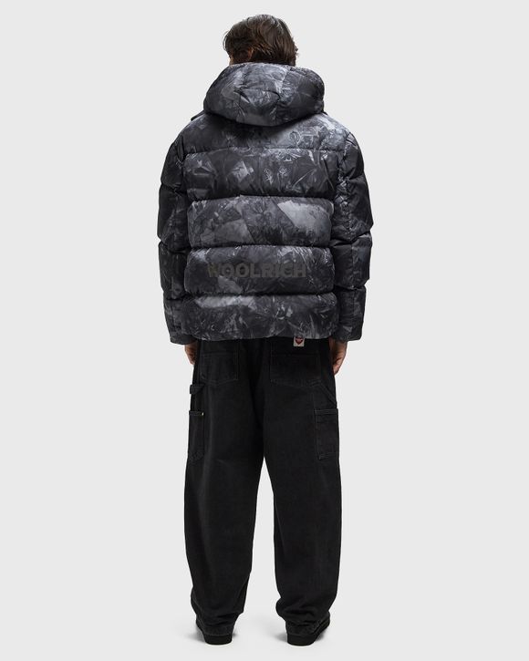 BLACK LABEL - TIE DYE DOWN MID LENGTH PUFFA