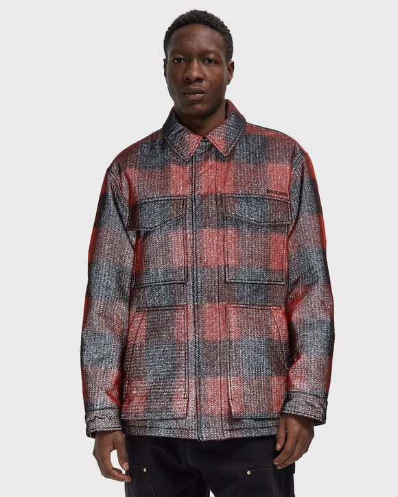 BLACK LABEL - REFLECTIVE BUFFALO CHECK WORK JACKET