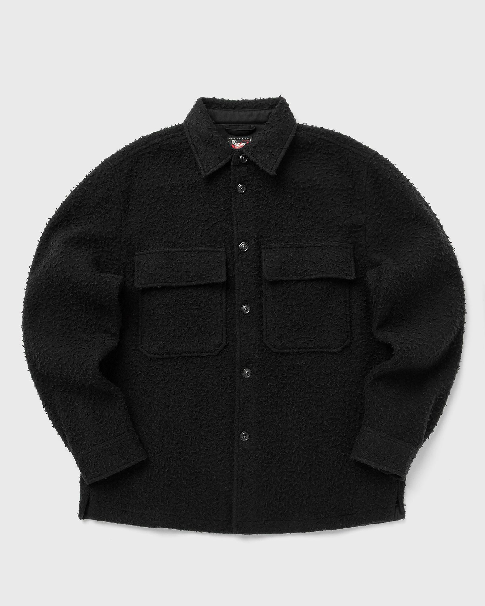 WOOLRICH WOOLRICH BLACK LABEL - CASENTINO 2PKT SHIRT in black