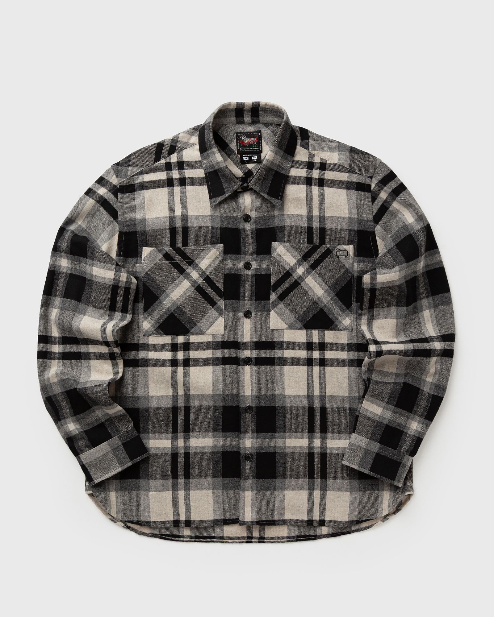 Black Label - Flannel Plaid 2PKT Shirt-image