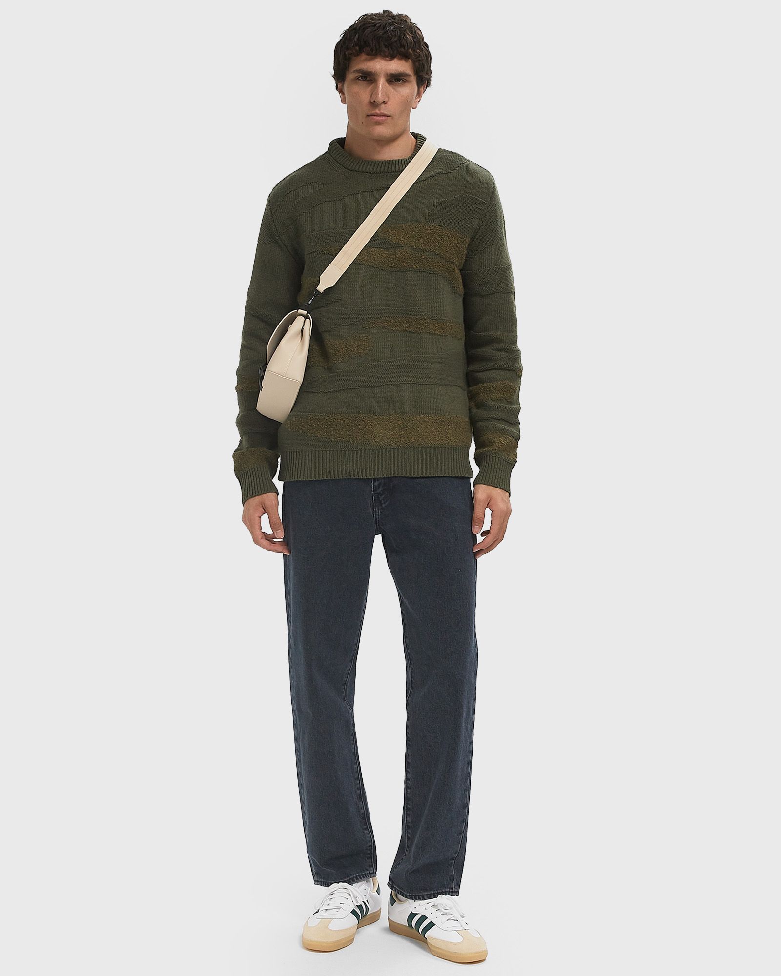 MULTISTITCH CREWENECK