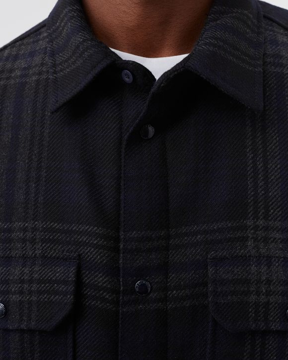 ALASKAN WOOL CHECK OVERSHIRT