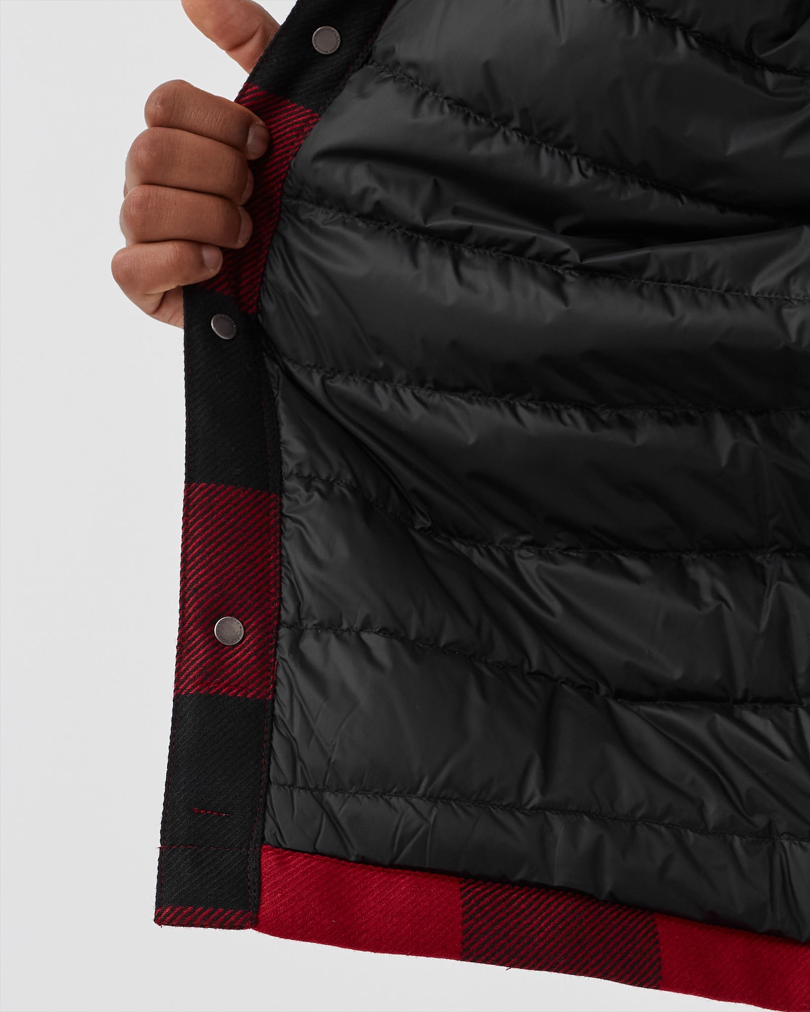 ALASKAN WOOL CHECK OVERSHIRT