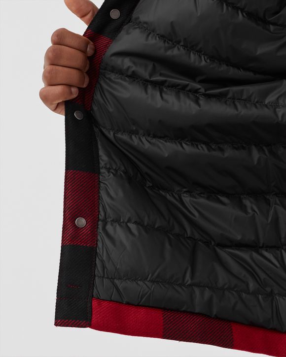 ALASKAN WOOL CHECK OVERSHIRT
