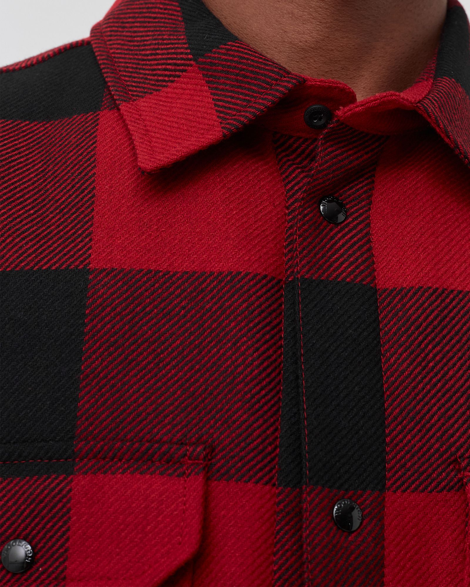 ALASKAN WOOL CHECK OVERSHIRT