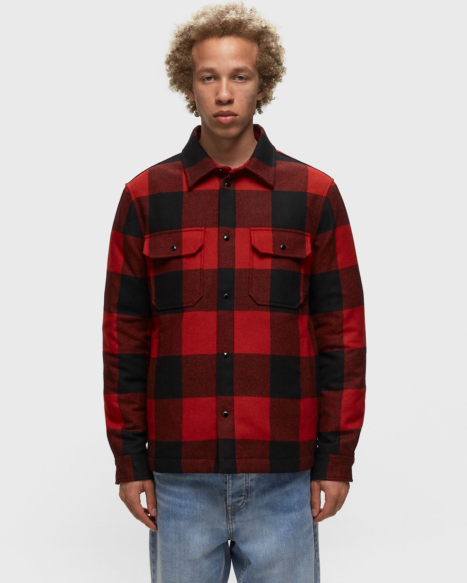 ALASKAN WOOL CHECK OVERSHIRT