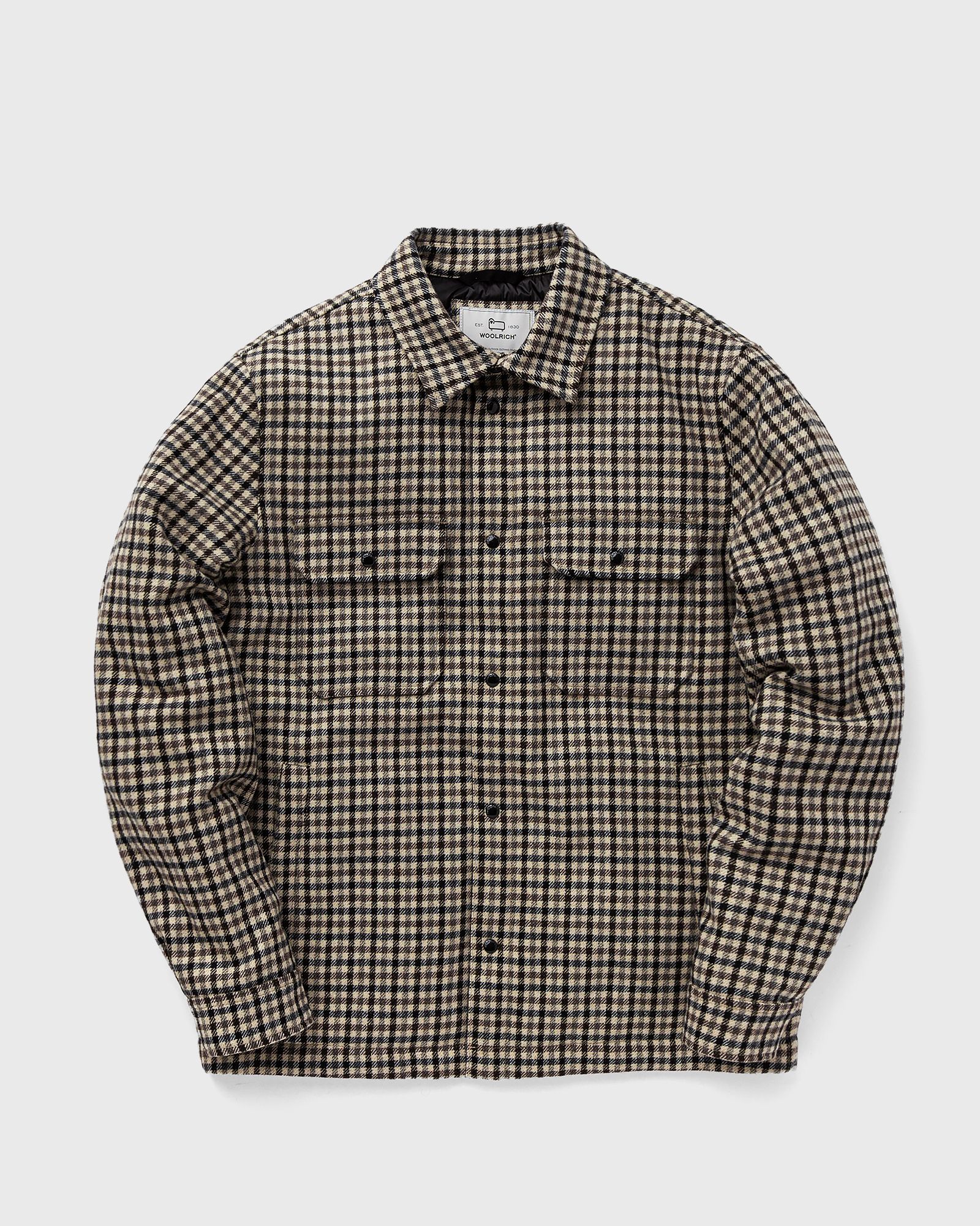ALASKAN WOOL CHECK OVERSHIRT