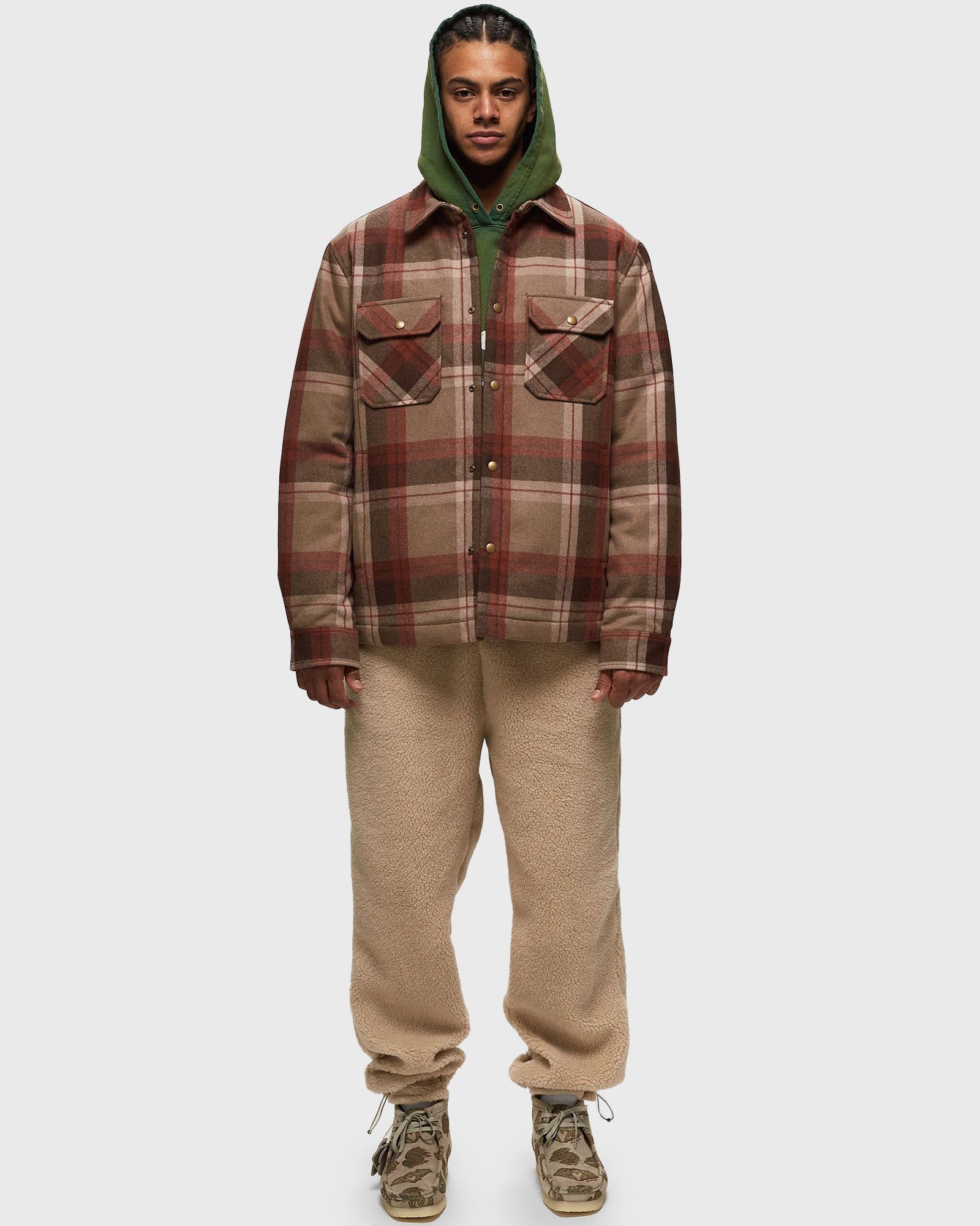 One of These Days x Woolrich FLANNEL OVERSHIRT