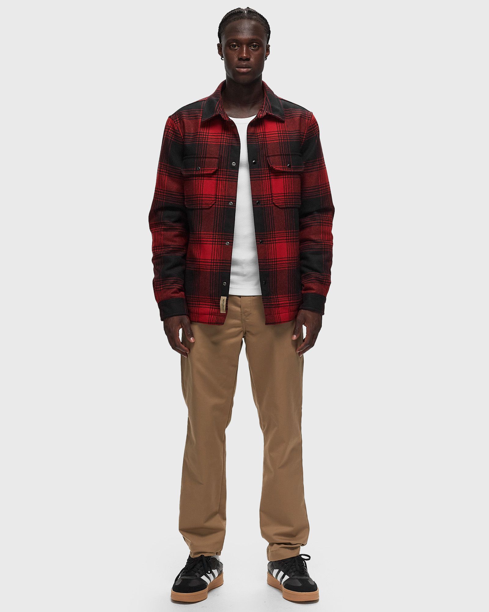 ALASKAN WOOL CHECK OVERSHIRT