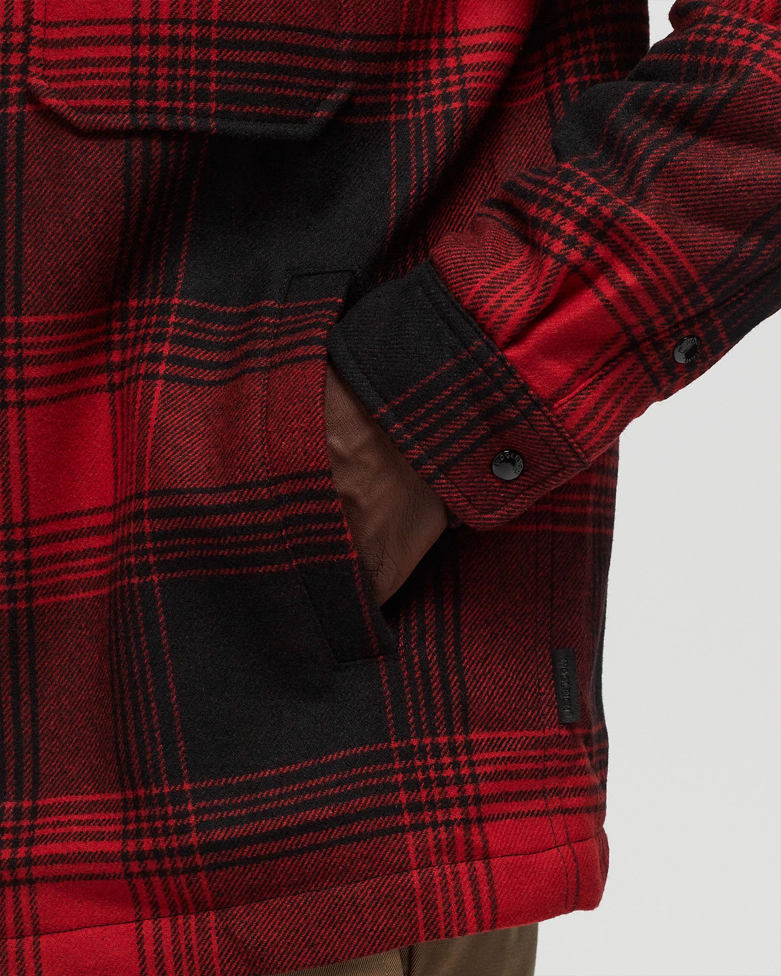 ALASKAN WOOL CHECK OVERSHIRT