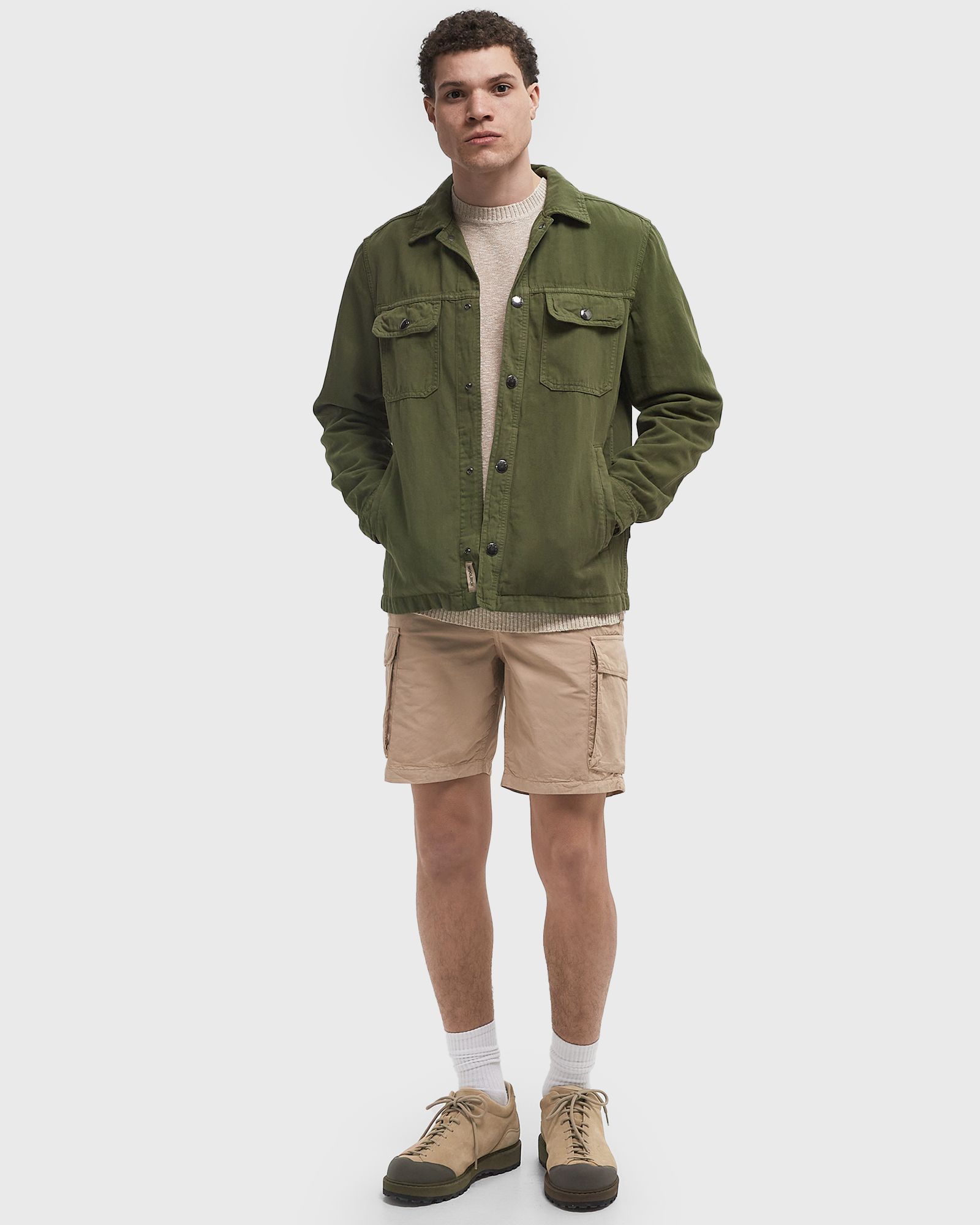 COTTON HEMP OVERSHIRT GD