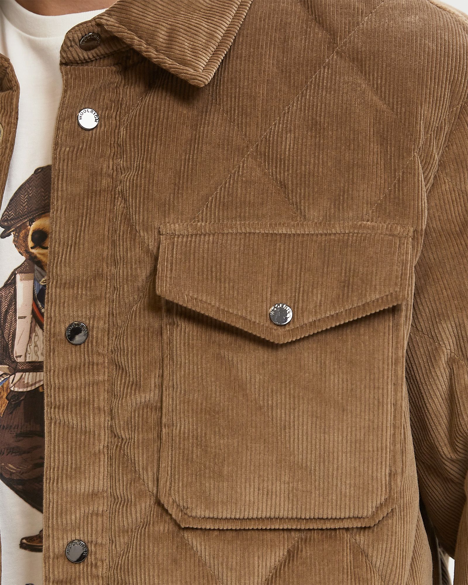 CORDUROY ALASKAN SHIRT JACKET