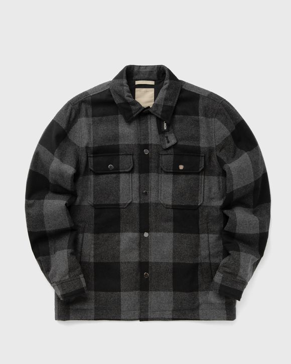WOOL CHECK ALASKAN SHIRT JACKET