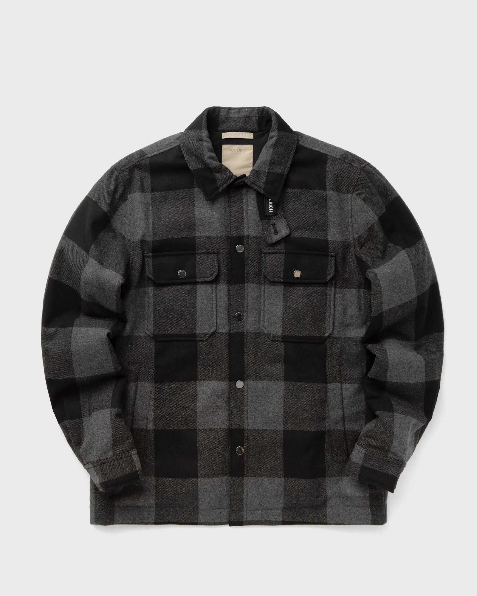 WOOL CHECK ALASKAN SHIRT JACKET