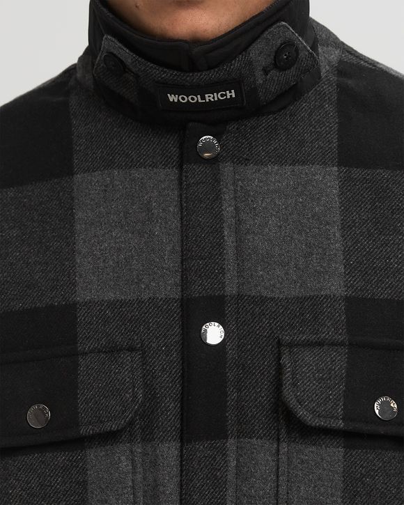 WOOL CHECK ALASKAN SHIRT JACKET